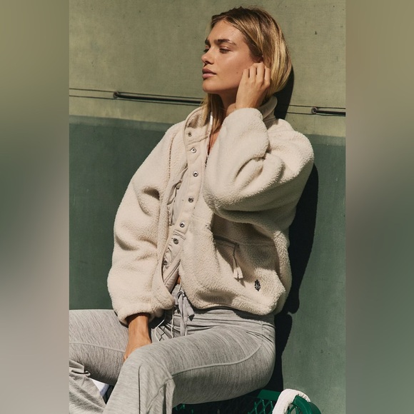 Free People Movement Hit the Slopes Fleece Jacket - Picture 2 of 7